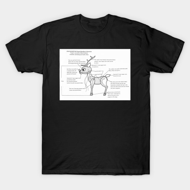 Official Rankin/Bass Productions Animagic puppet design T-Shirt by Rick Goldschmidt Rankin/Bass Productions